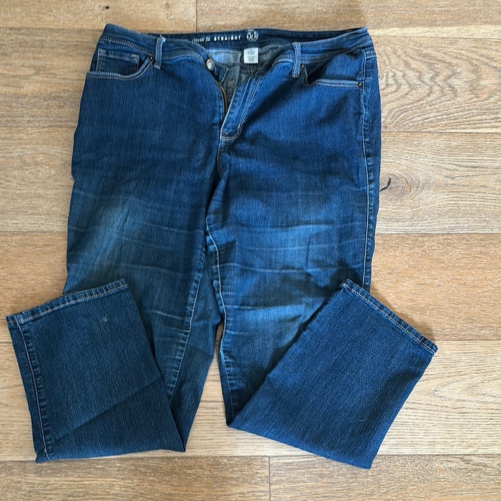 Dark Blue Denim Jeans
